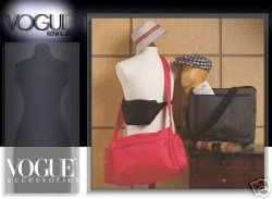 8053 RARE VOG MESSENGER BAG, CAP, HAT, BAGS MALE PATTERN